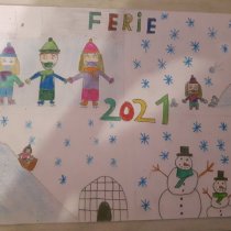 Konkurs „Bezpieczne ferie zimowe w czasie pandemii” kl. 4